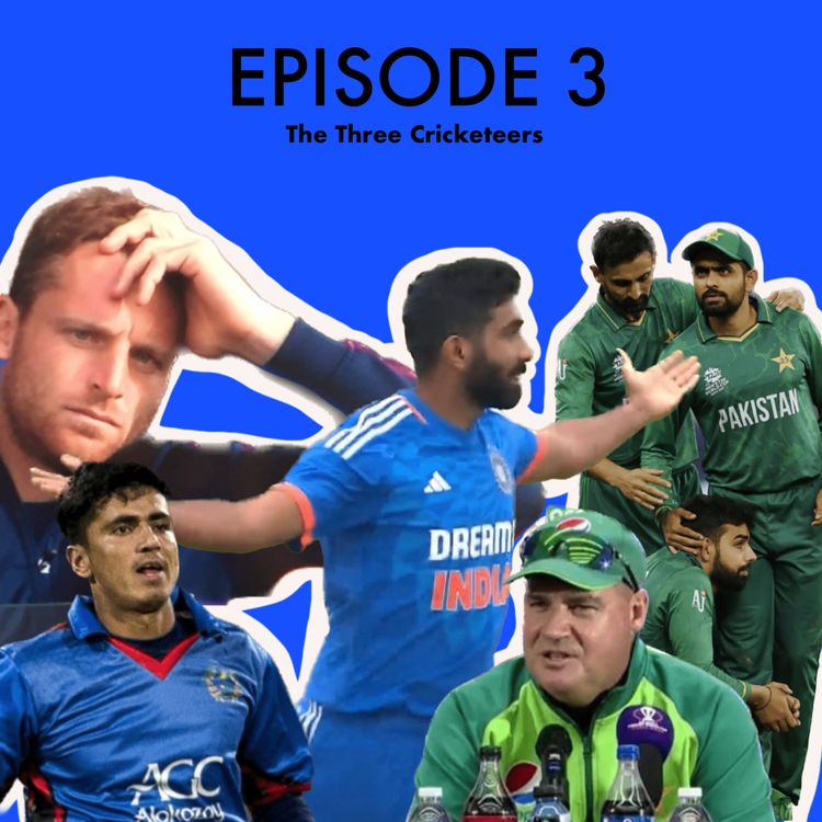 cover art for Ep3: The Cricket World Cup Week 2 - A Collapse, a Heartbreak, a Nice Upset