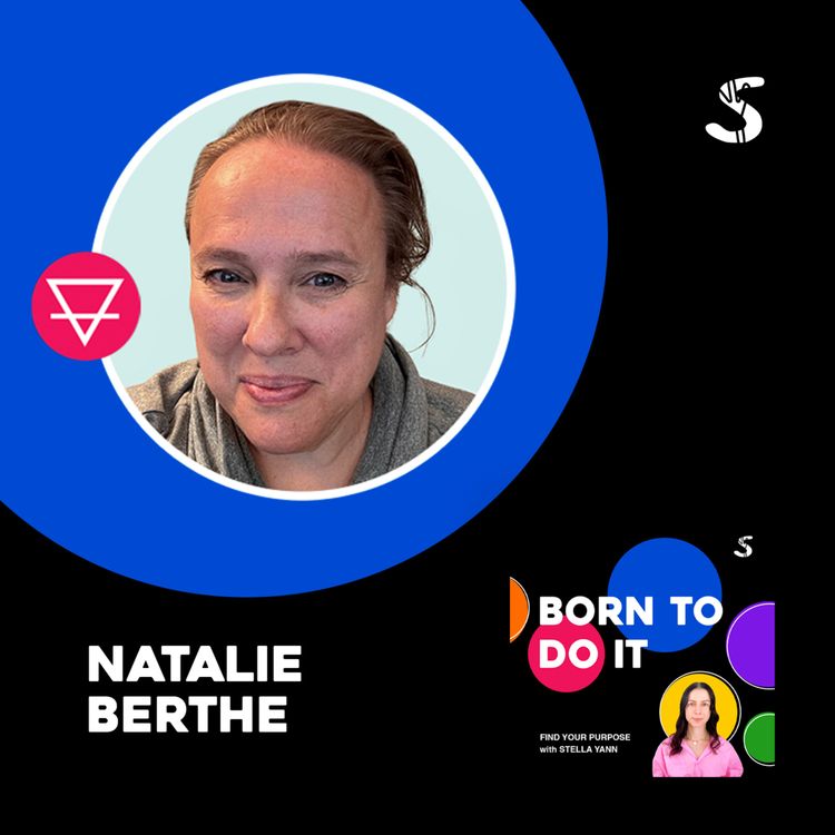 cover art for BORN TO DO IT: Cybersecurity Behavioural Expert with Natalie Berthe