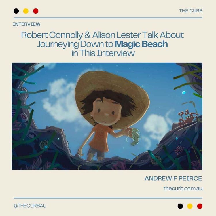 cover art for Robert Connolly & Alison Lester Talk About Journeying Down to Magic Beach in This Interview