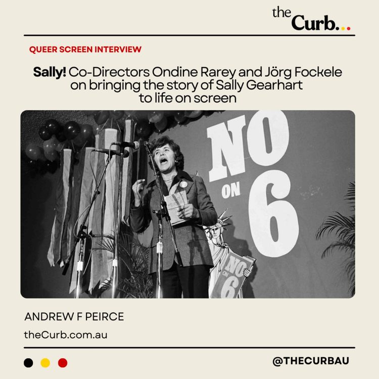 cover art for Queer Screen Interview: Sally! Co-Directors Ondine Rarey and Jörg Fockele on bringing the story of Sally Gearhart to life on screen