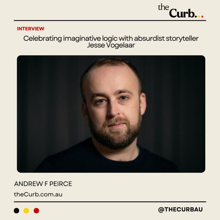 cover art for Celebrating imaginative logic with absurdist storyteller Jesse Vogelaar