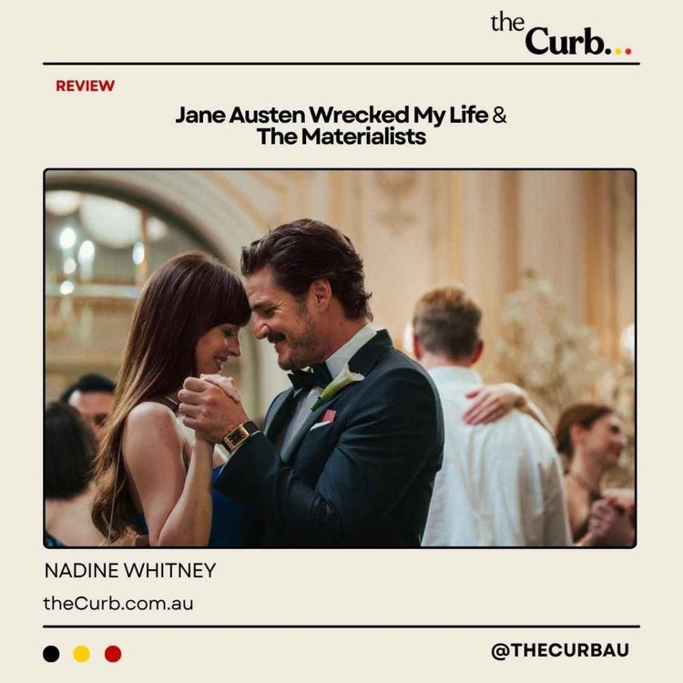 cover art for Nadine Whitney Reviews Jane Austen Wrecked My Life & The Materialists