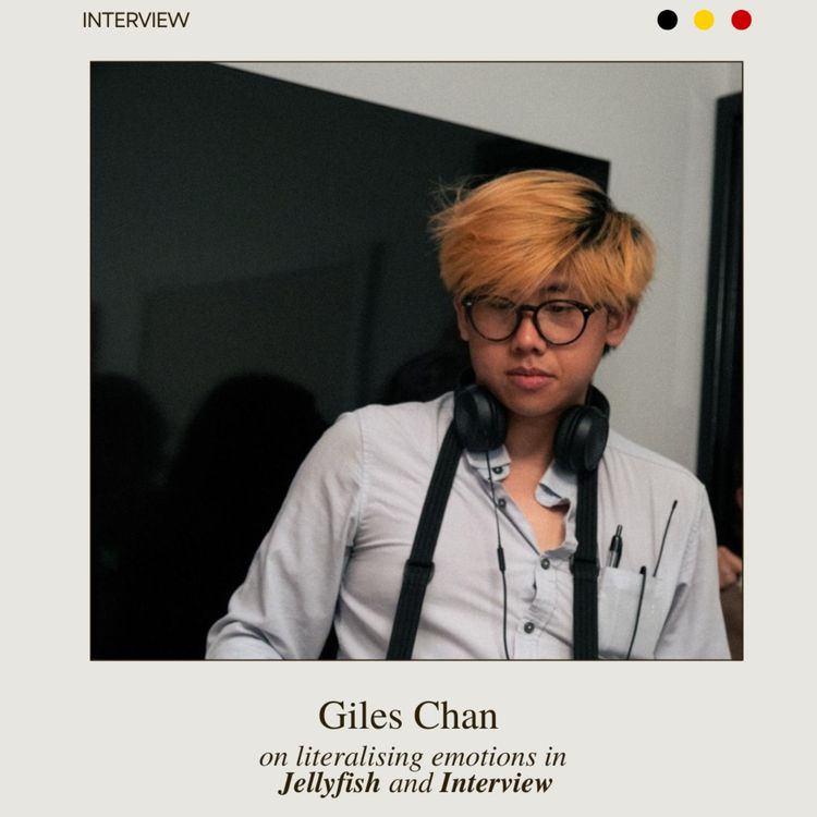 cover art for Giles Chan on literalising emotions in Jellyfish & Interview