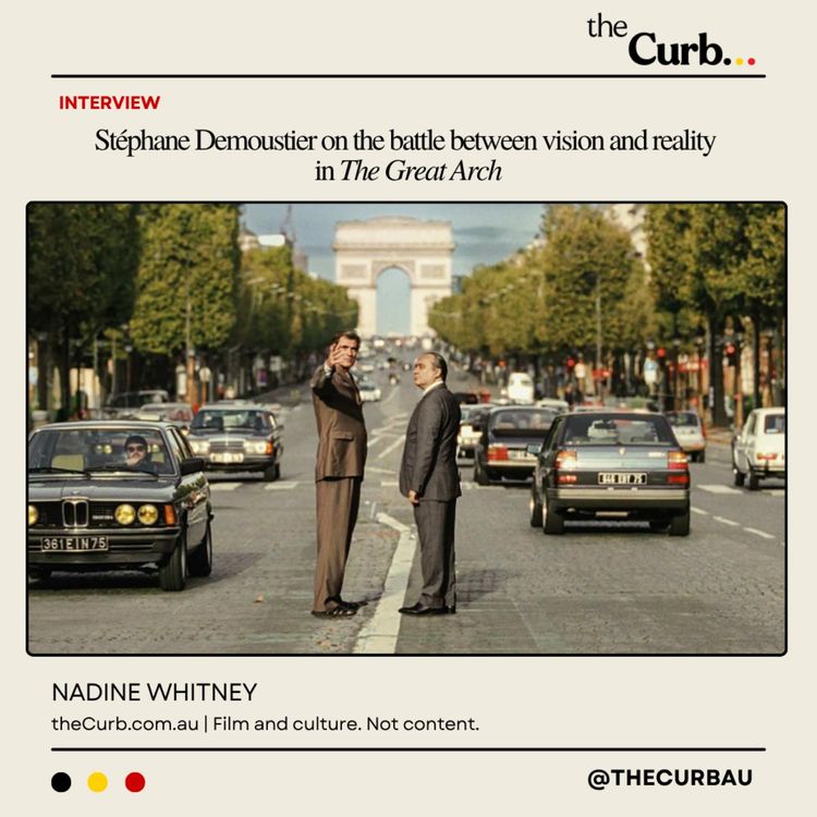 cover art for Stéphane Demoustier on the battle between vision and reality in The Great Arch