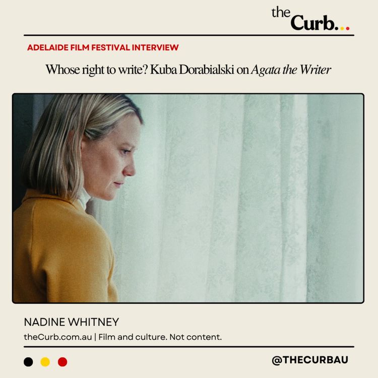 cover art for Whose right to write? Kuba Dorabialski on Agata the Writer