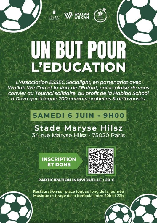 cover art for Tournoi au profit l'école Habiba à Gaza