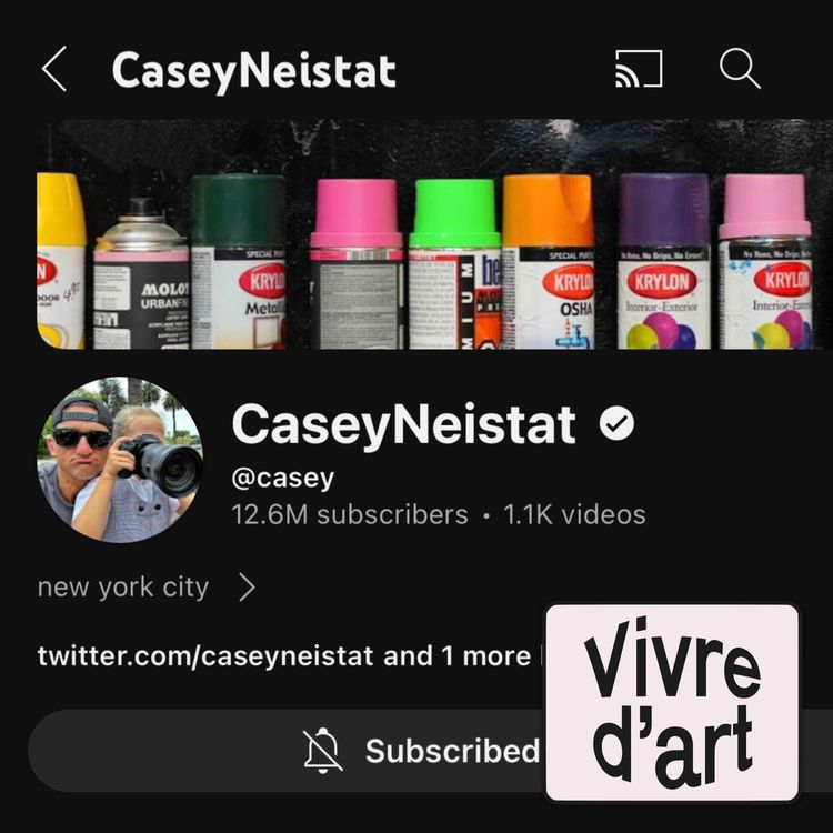 cover art for Casey Neistat et l’art de faire différent à chaque fois
