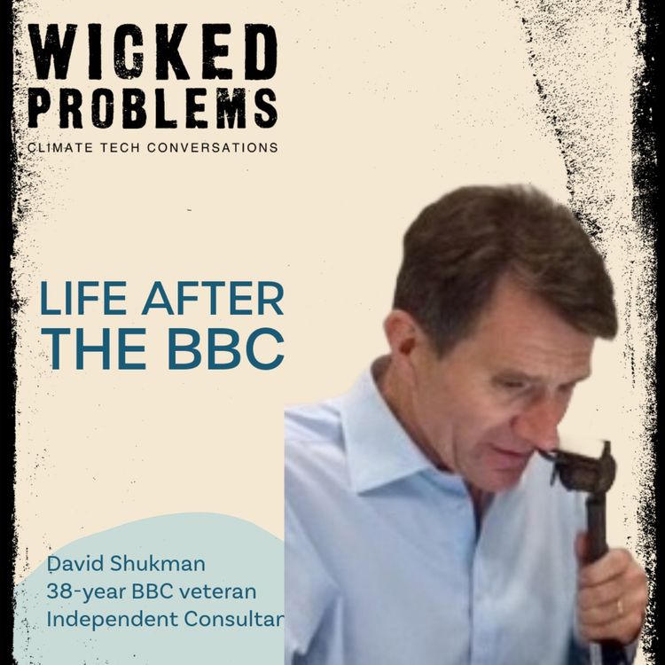 cover art for David Shukman: Life after the BBC
