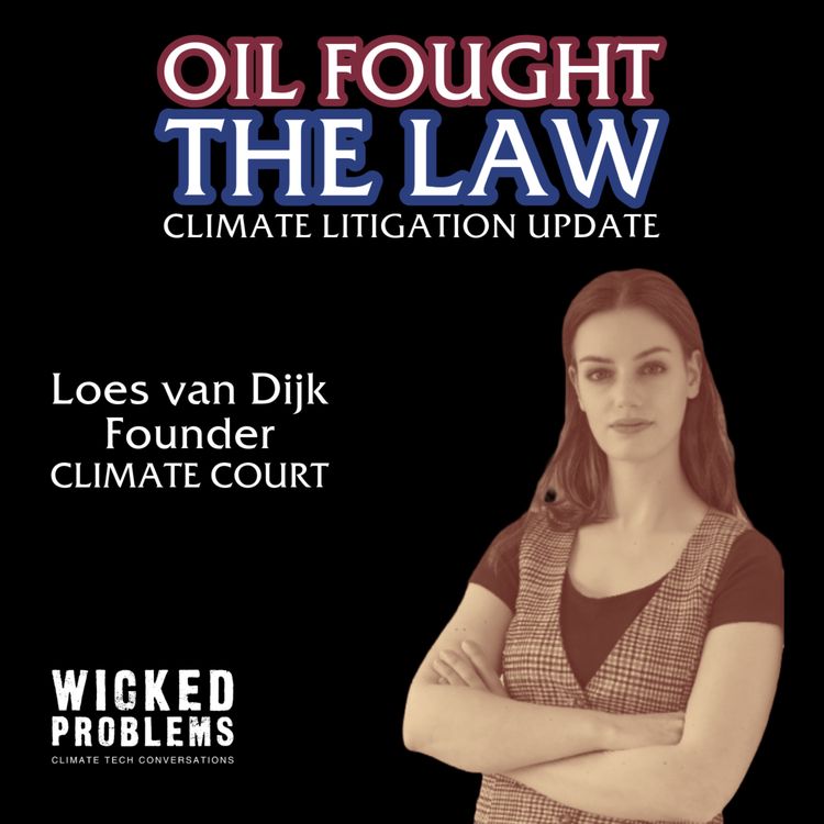 cover art for Oil Fought the Law: Standing Rock, BlackRock, and Climate Justice Cases Heating Up