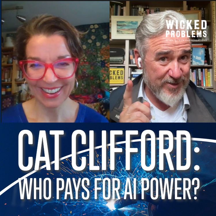 cover art for Who Pays for AI Power? (w Cat Clifford of Cipher)