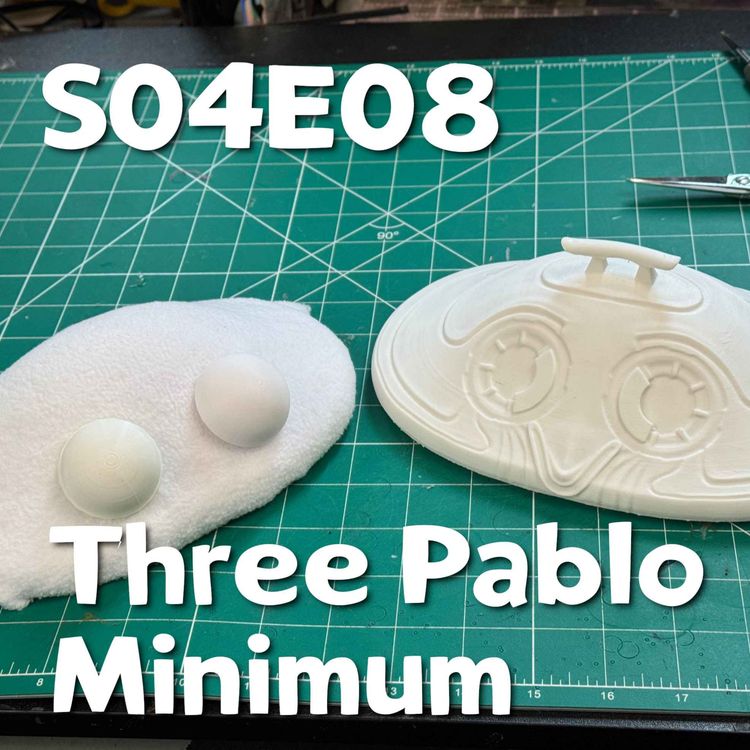 cover art for Pixels and Puppets S04E08: Three Pablo Minimum 