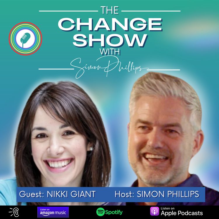 cover art for The Change Man Interviews - with Nikki Giant