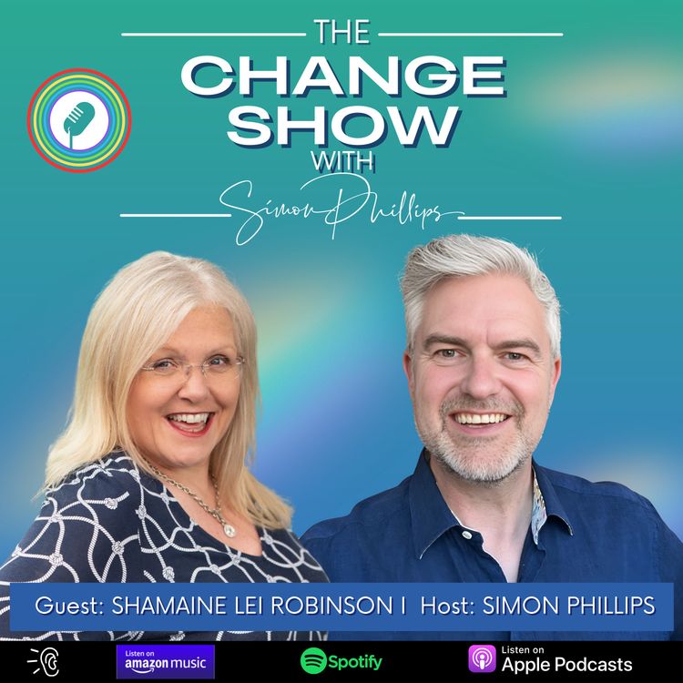 cover art for The Change Man Interviews - with Shamaine Lei-Robinson