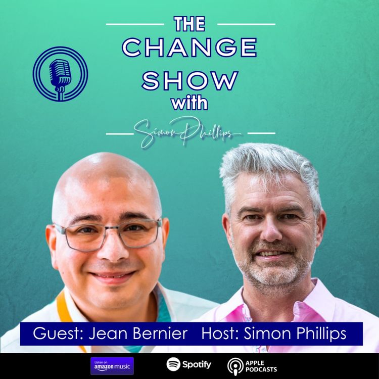 cover art for The Change Man Interviews - with Jean Bernier