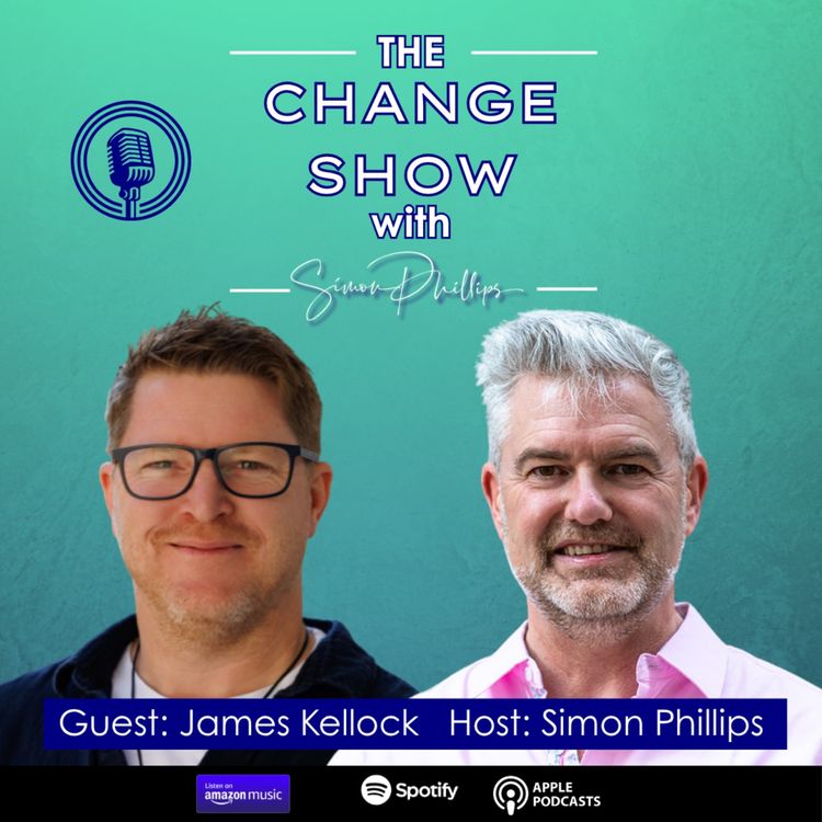 cover art for The Change Man Interviews - with James Kellock