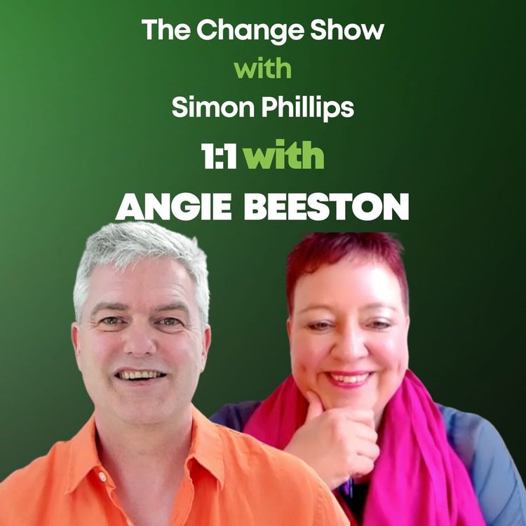 cover art for The Change Man Interviews - with Angie Beeston