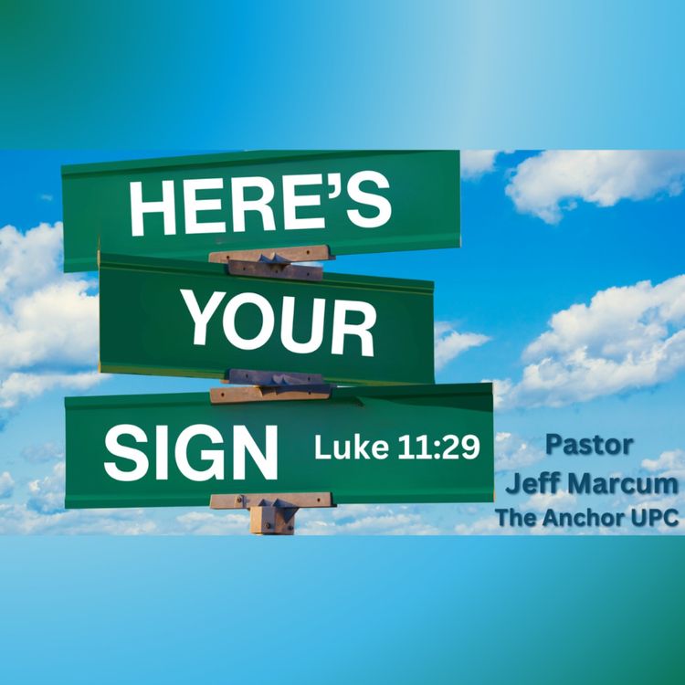 cover art for "Here's Your Sign" - Pastor Jeff Marcum