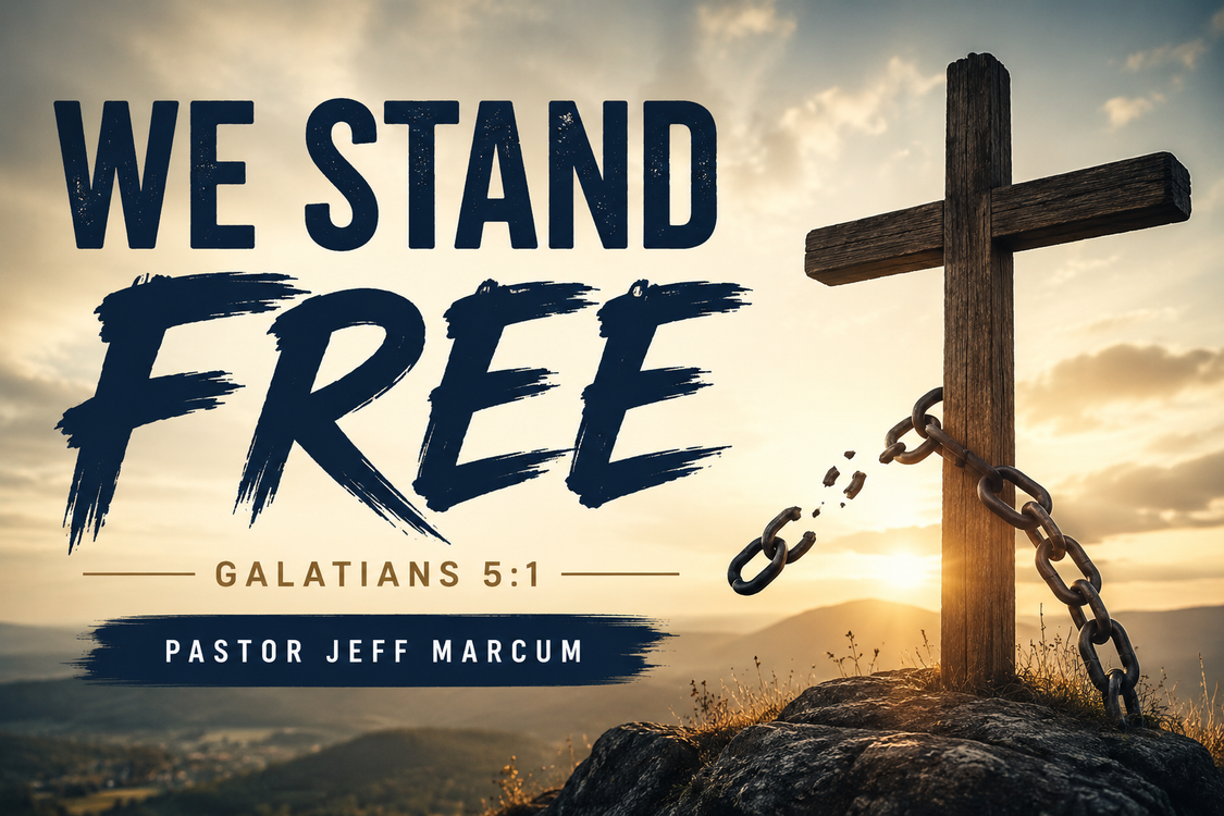 cover art for We Stand Free