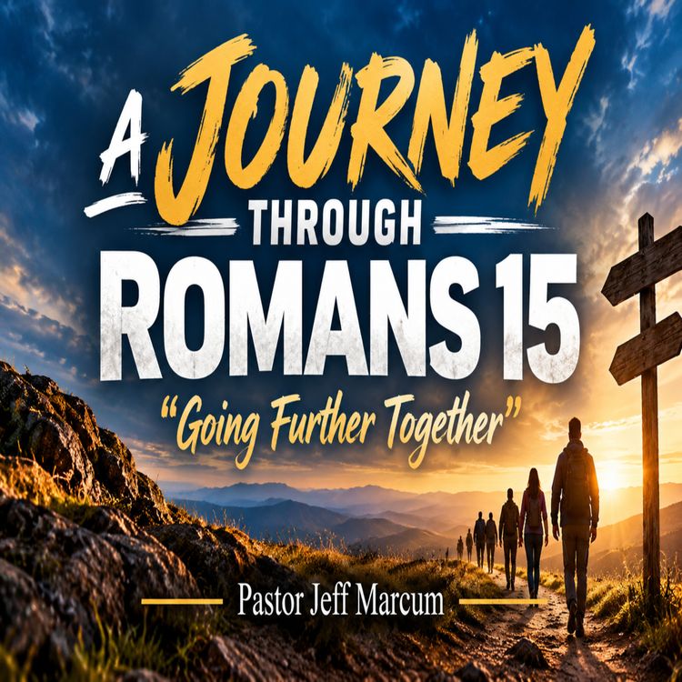 cover art for A Journey Through Romans 15 "Going Further Together"