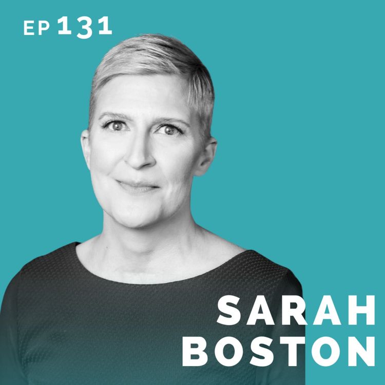 cover art for EP 131: Sarah Boston: Veterinarian And Stand-up Comedian