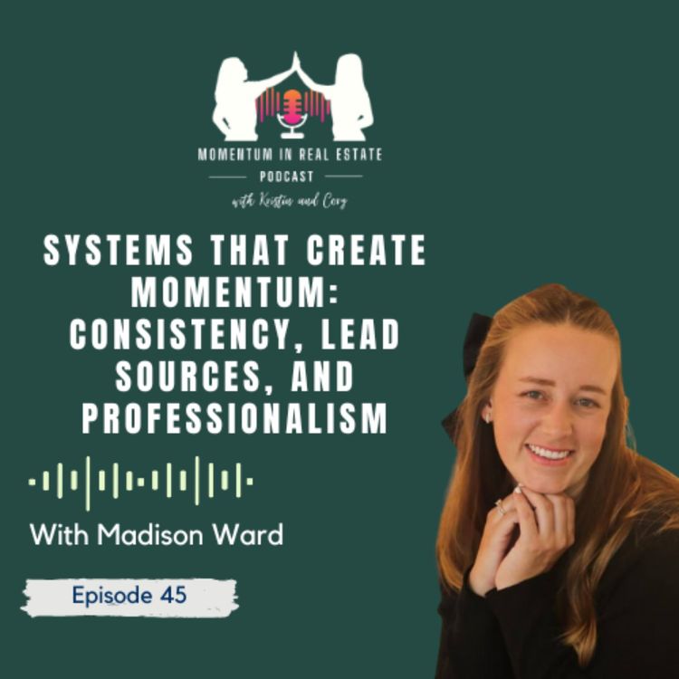 cover art for Systems That Create Momentum: Consistency, Lead Sources, and Professionalism - EP 45