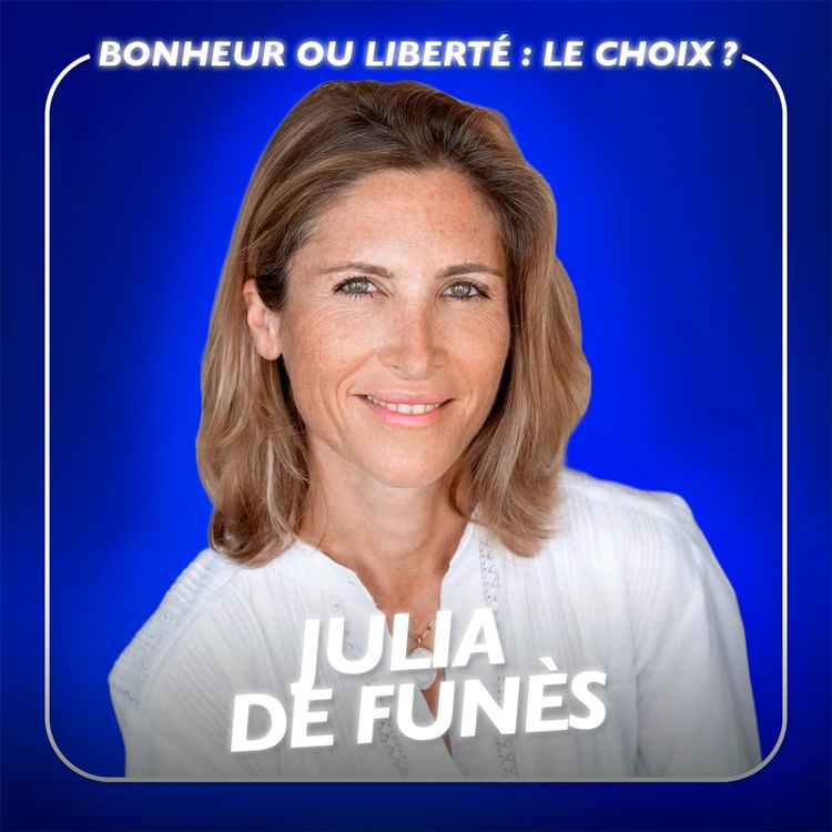 cover art for Le piège du bonheur obligatoire, avec la philosophe Julia de Funès