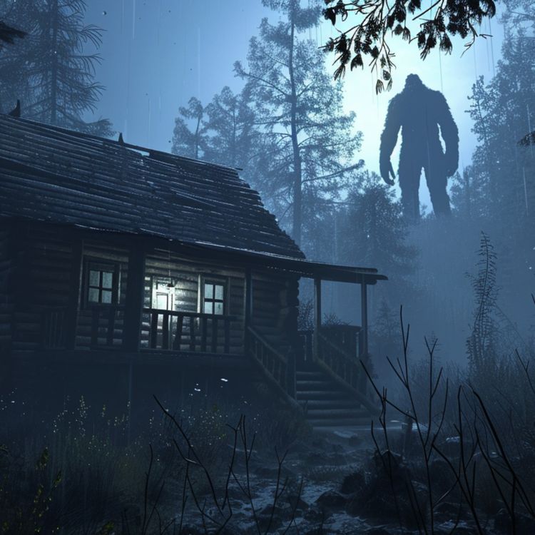 cover art for 3 TRUE CREEPY CABIN HORROR STORIES