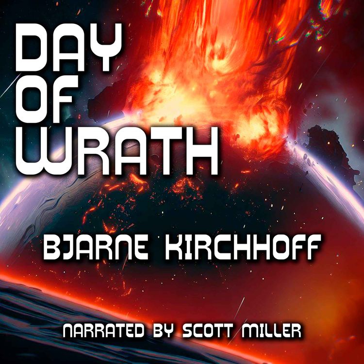 cover art for Day of Wrath by Bjarne Kirchhoff - Vintage Science Fiction Audiobook