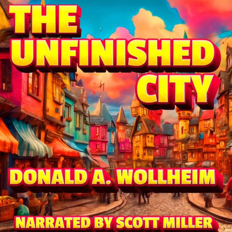 cover art for The Unfinished City by Donald A. Wollheim - Science Fiction Short Story From the 1950s