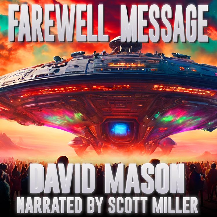 cover art for Farewell Message by David Mason - Short Science Fiction Story From the 1950s