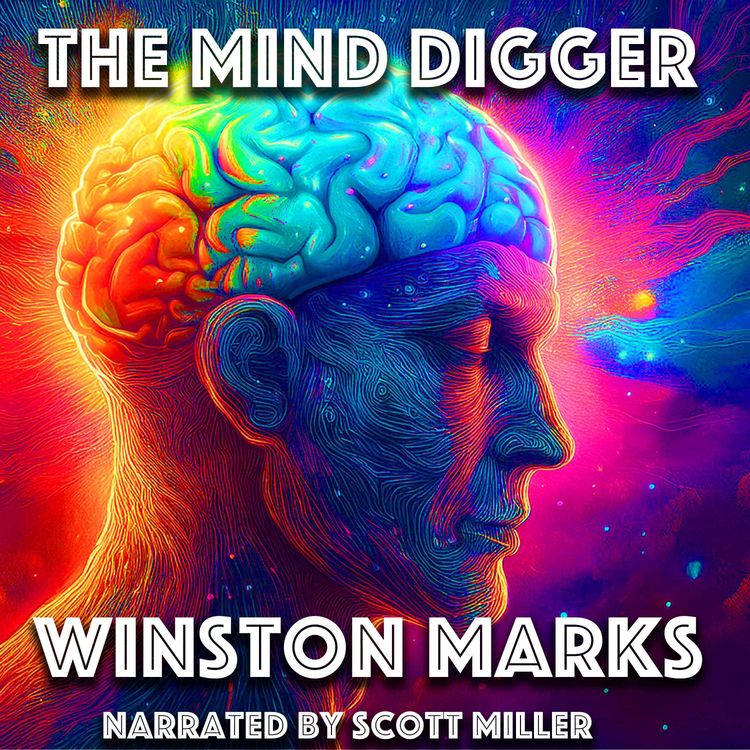 cover art for The Mind Digger by Winston Marks - 1950s Science Fiction Short Story