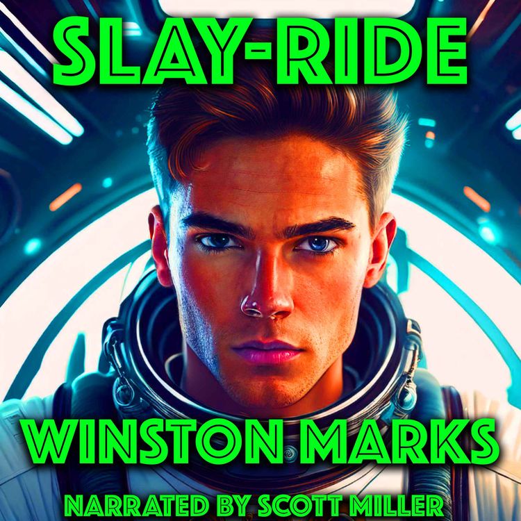 cover art for Slay-Ride by Winston Marks - Vintage Sci-Fi Short Story