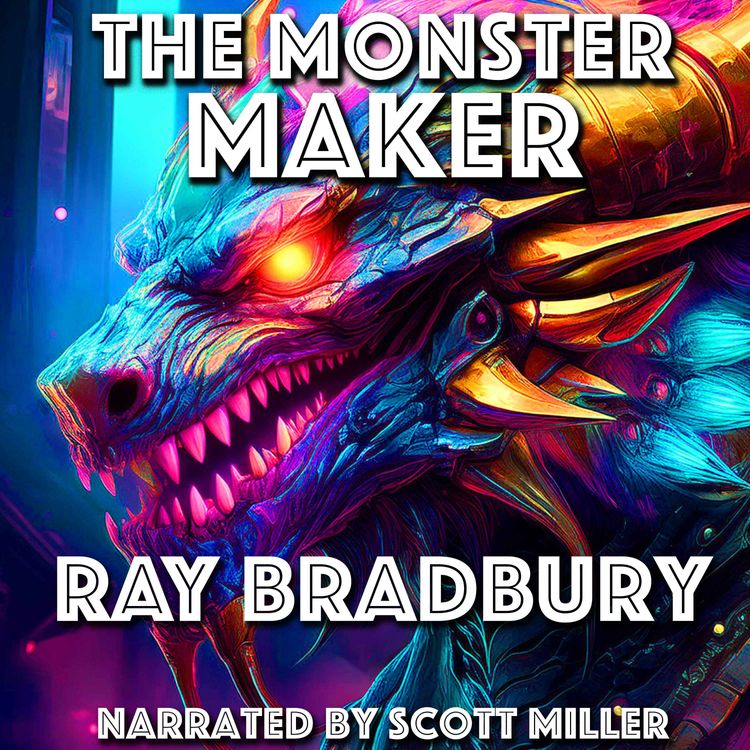 cover art for The Monster Maker by Ray Bradbury - Ray Bradbury Sci Fi Audiobook Full Length