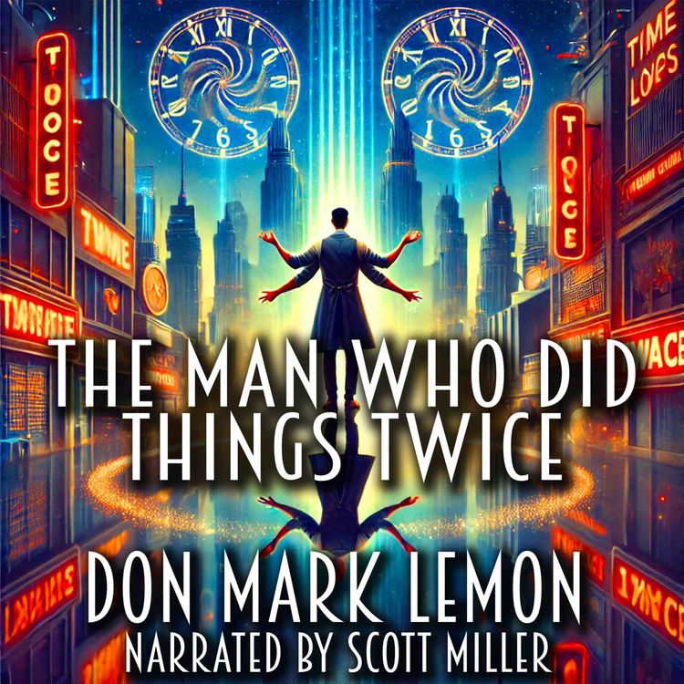 cover art for The Man Who Did Things Twice and The Spider and the Fly by Don Mark Lemon