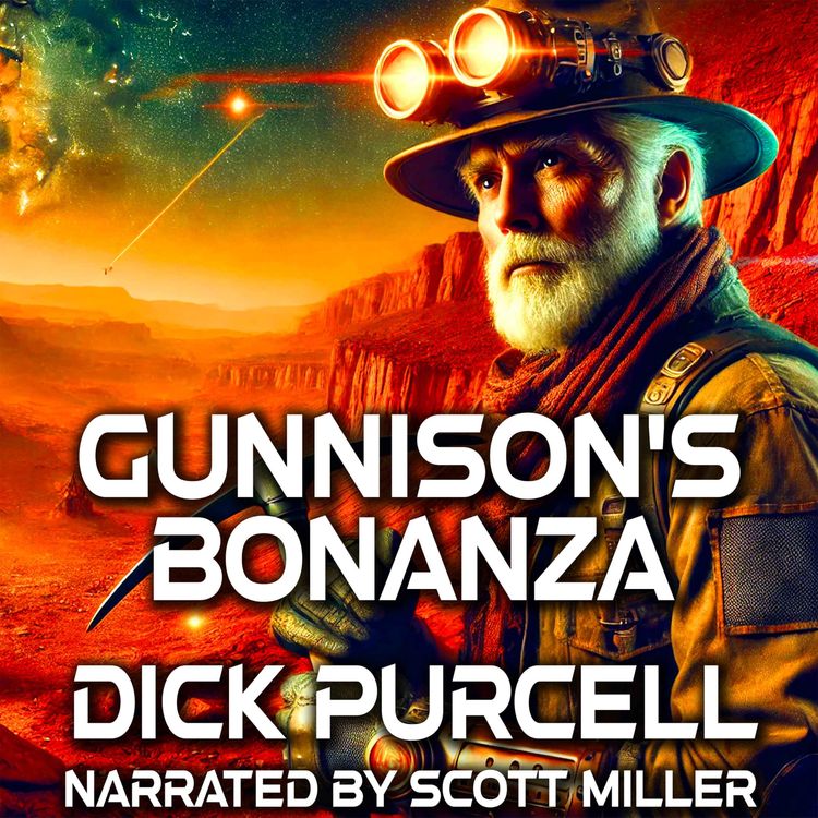 cover art for Gunnison's Bonanza by Dick Purcell - SciFi Short Story from the 1950s