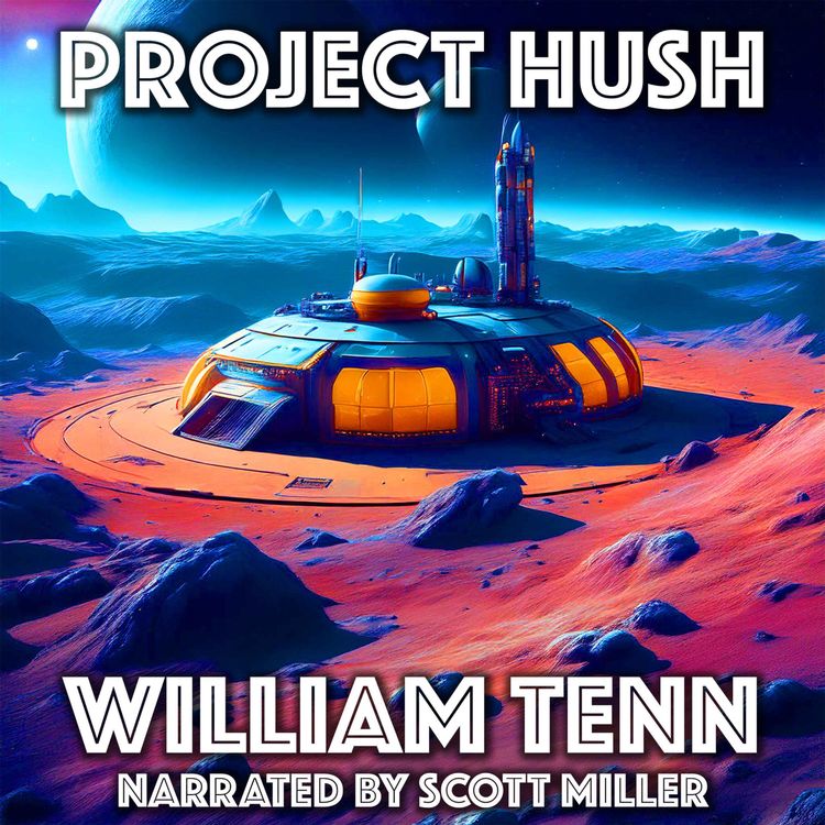 cover art for Project Hush by William Tenn and Homesick by Lynn Venable - Two Stories from Galaxy Science Fiction Magazine