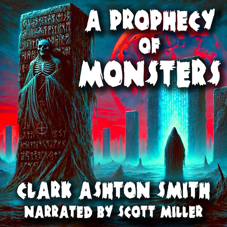 cover art for A Prophecy of Monsters by Clark Ashton Smith and The Rag Thing by Donald A. Wollheim