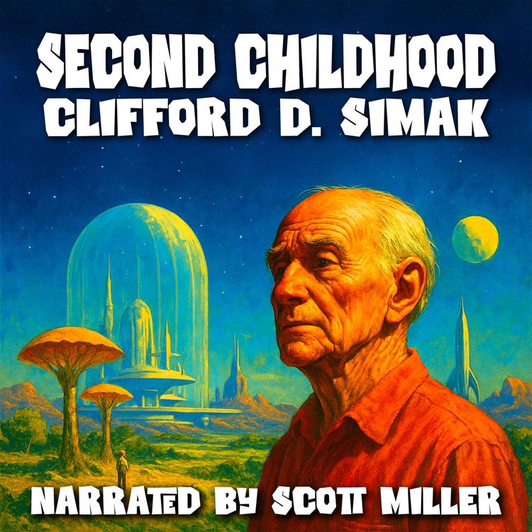 cover art for Second Childhood by Clifford D. Simak