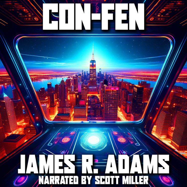 cover art for Con-Fen by James R. Adams