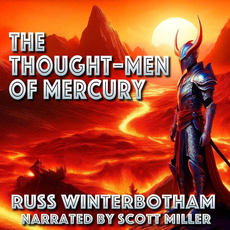cover art for The Thought-Men of Mercury by Russ Winterbotham