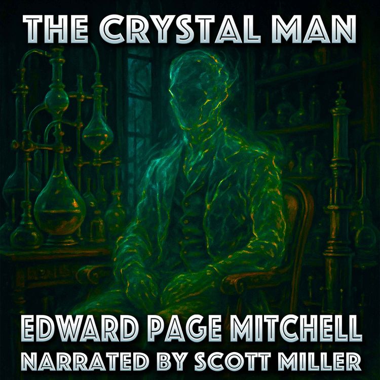 cover art for The Crystal Man by Edward Page Mitchell