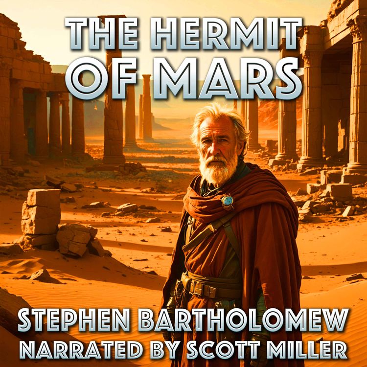 cover art for The Hermit of Mars by Stephen Bartholomew