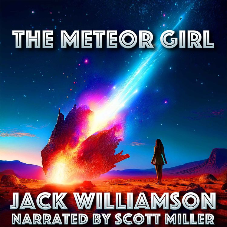cover art for The Meteor Girl by Jack Williamson