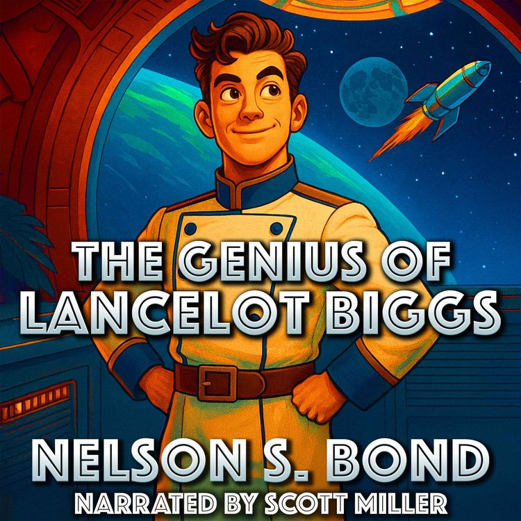 cover art for The Genius of Lancelot Biggs by Nelson S. Bond