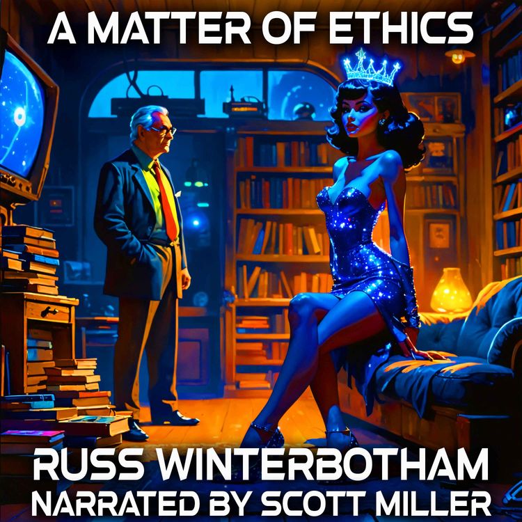 cover art for A Matter of Ethics by Russ Winterbotham - Alien Sci Fi Audiobook