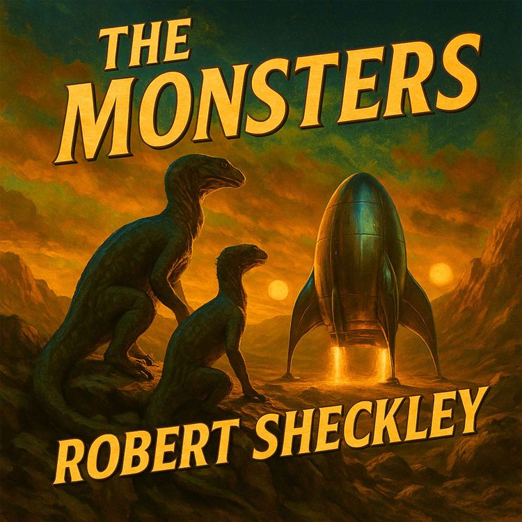 cover art for The Monsters by Robert Sheckley