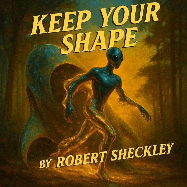 cover art for Keep Your Shape by Robert Sheckley - Science Fiction Short Story from 1953