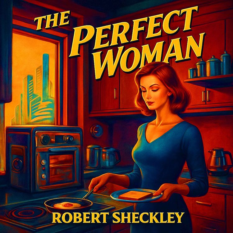 cover art for The Perfect Woman by Robert Sheckley