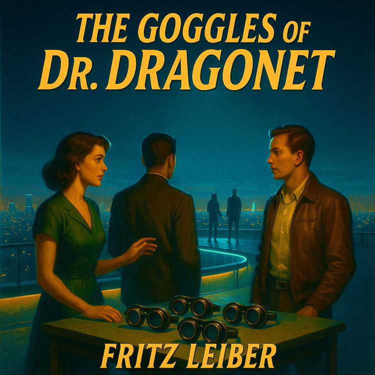 cover art for The Goggles of Dr Dragonet by Fritz Leiber
