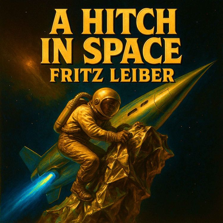 cover art for A Hitch in Space by Fritz Leiber